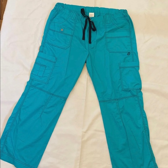 Aqua Dickies scrub set, size XL - Picture 4 of 4